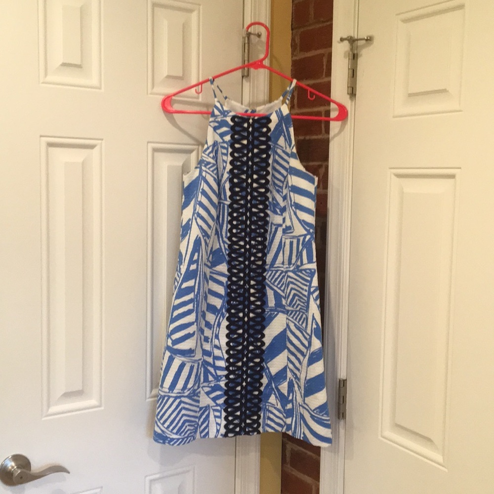 Blue Lilly Pulitzer Shift Dress 00